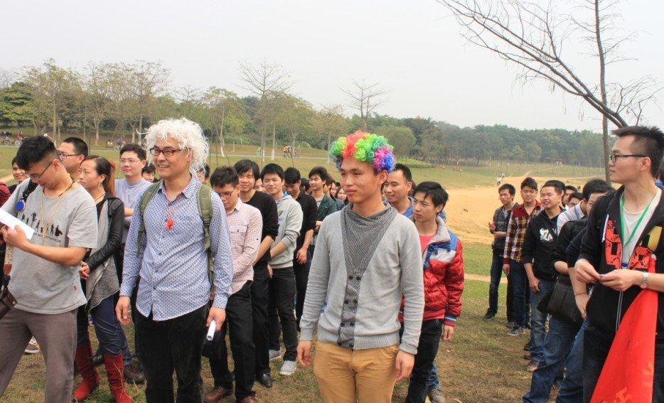 在上传照片前先要例行公事地作一下活动